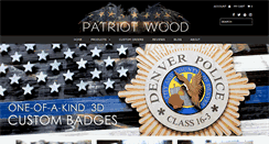 Desktop Screenshot of patriotwood.com